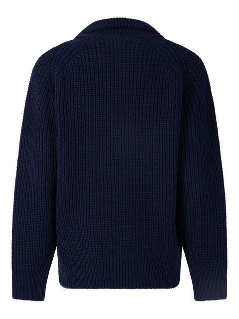 Maglia full zip Monty con collo alto 2520212172707 509 DRIES VAN NOTEN