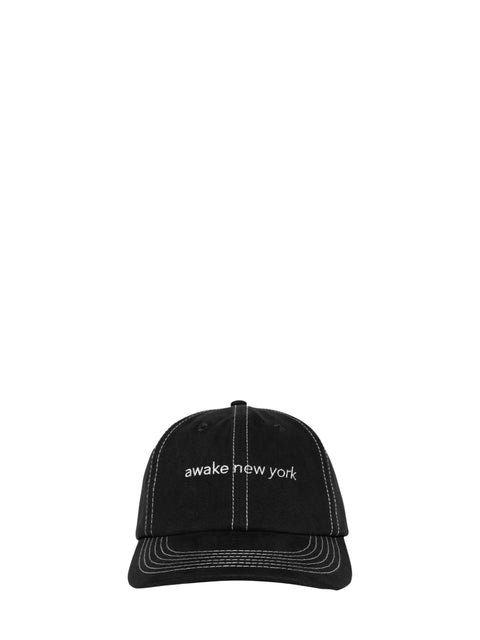 Cappello "Awake NY 6 Panel Hat" HT005 BLACK AWAKE NY