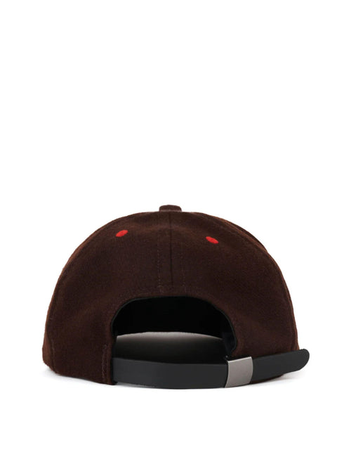 Cappello 6 Panel hat Logohead BDW24H010047 BURGUNDY BRAIN DEAD