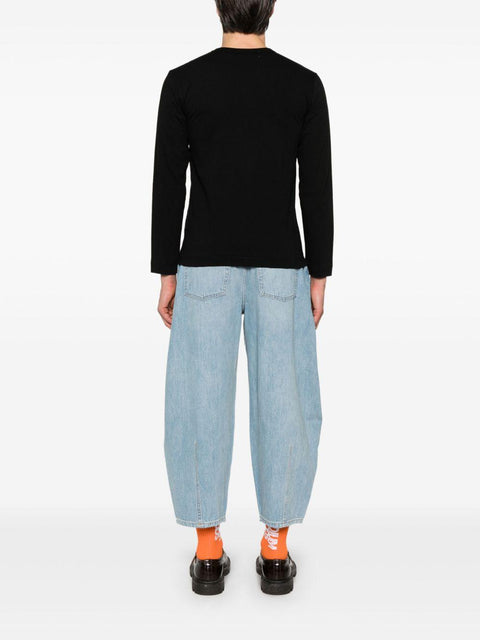 T-shirt con logo AXT118051 1BLACK COMME DES GARÇONS PLAY