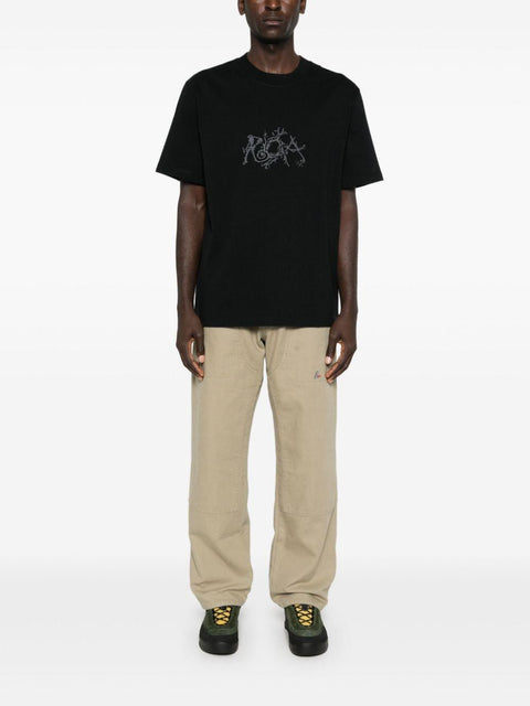 T-shirt boxy con grafica