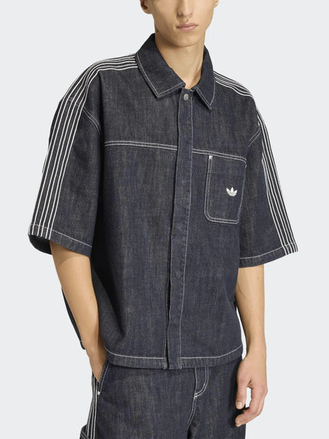 Camicia in denim con logo KG6448 INDDNM ADIDAS