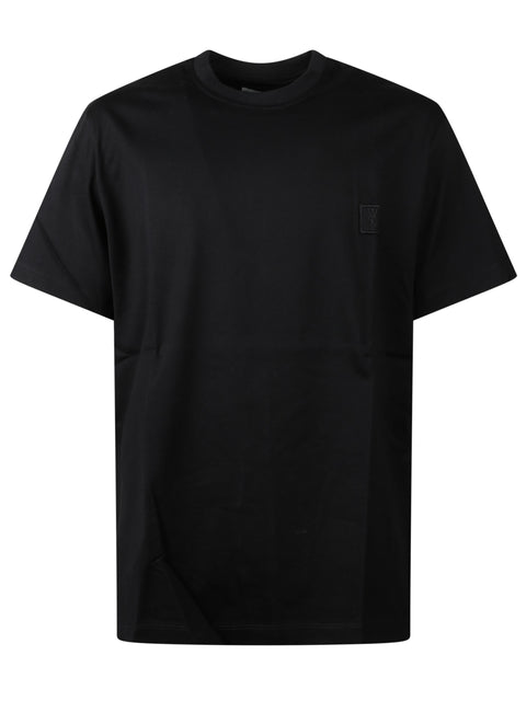 T-shirt manica corta con logo W253TS07 708B WOOYOUNGMI