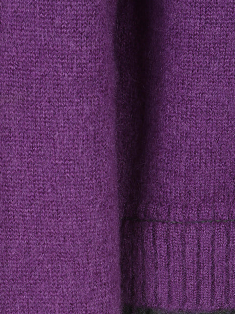 Maglia girocollo in lana 2503840M 476 SACAI
