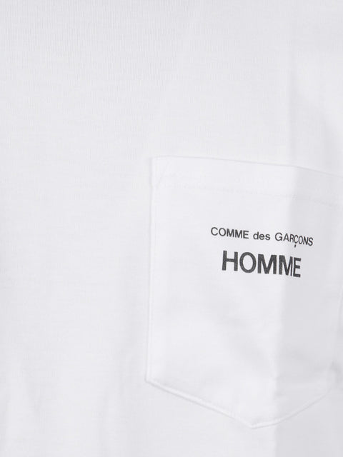 T-shirt in cotone HPT102051 3WHITE COMME DES GARÇONS HOMME