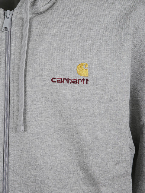 Felpa American Script con cappuccio I033063 V6XX CARHARTT WIP