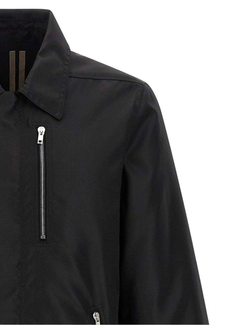 Giacca imbottita con zip DU02E7775 NCV09 RICK OWENS DRKSHDW