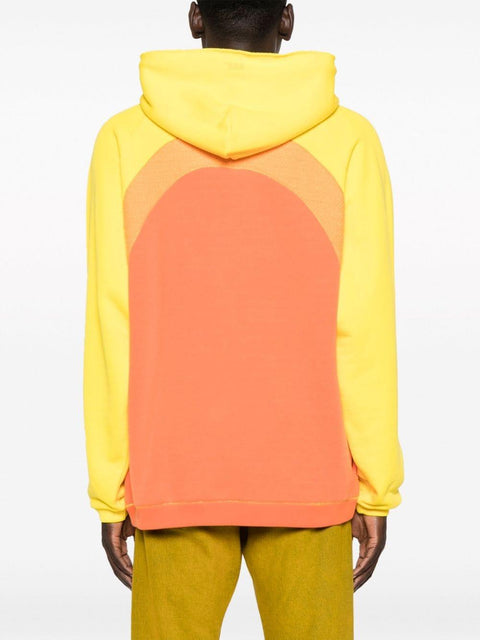 Felpa in cotone ERL07T023 ORANGE ERL