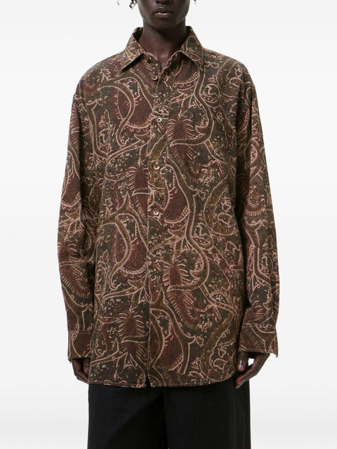 Camicia Vast M2262VSP OVERDYEDSNAKE OUR LEGACY