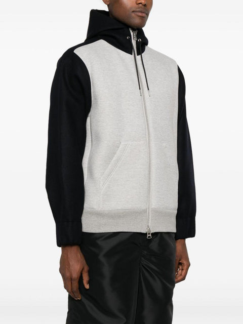 Felpa con cappuccio 2403418M 398 SACAI