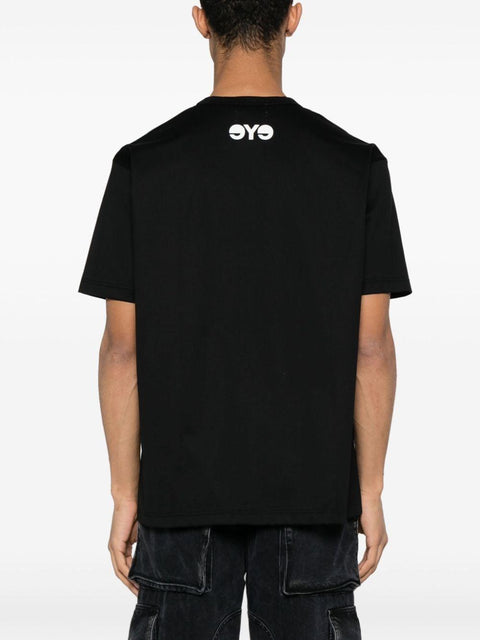 T-shirt in cotone con logo