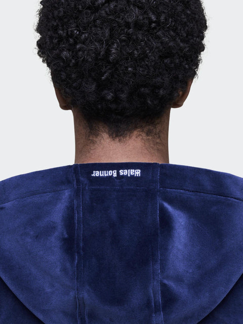 Maglia WB Velour TJ KG3624 CONAVY ADIDAS BY WALES BONNER 