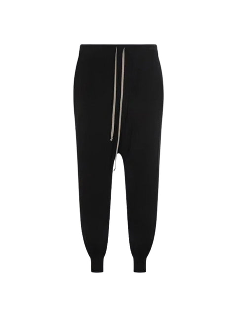 Pantaloni in felpa con lacci DU02E7395 JDB09 RICK OWENS DRKSHDW 