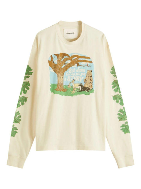 T-shirt Grateful Tee LS SPF25TSTTSJERECR ECRUTREETALES STORY MFG 