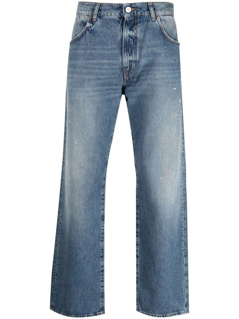 Jeans gamba larga P23AMU010D4862159 999 AMISH 