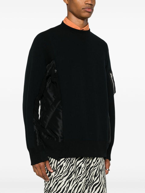 Maglia girocollo SCM221 002 SACAI 