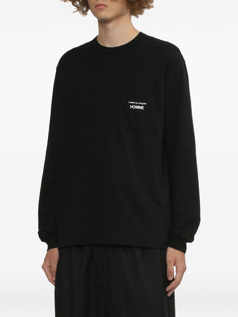 Maglione in cotone HPT102051 1BLACK COMME DES GARÇONS HOMME 