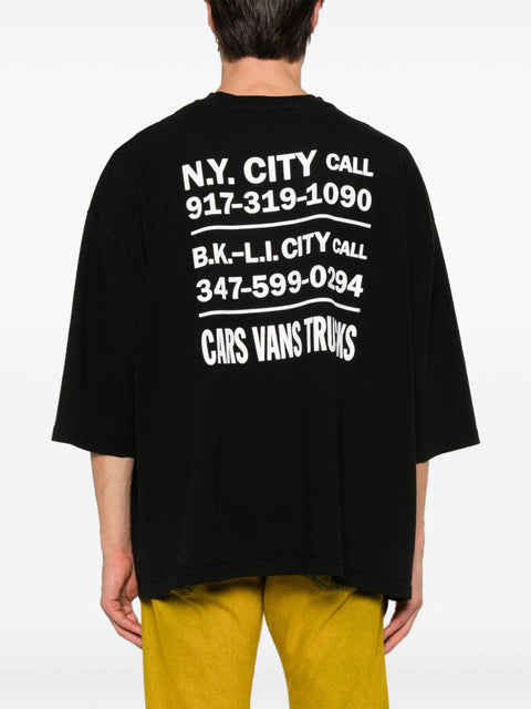 T-shirt in cotone con logo