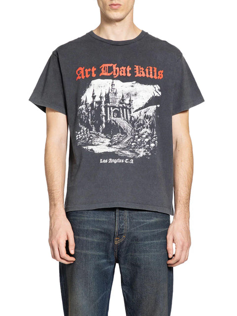 T-shirt Castle Tee ATKT10071 VINTAGEBLACK GALLERY DEPT. 