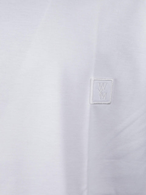 T-shirt manica corta con logo W253TS07 701W WOOYOUNGMI 