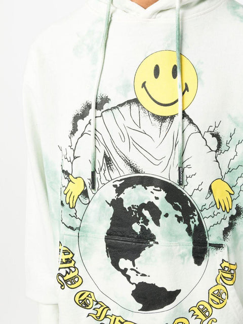 Felpa con stampa 397000380 TIEDYE MARKET 