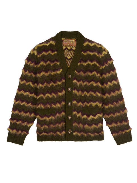 Cardigan con logo