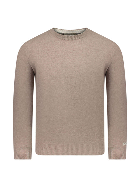 Maglione in lana beige CFWOKN0278 MRUF04697417 WOOLRICH 