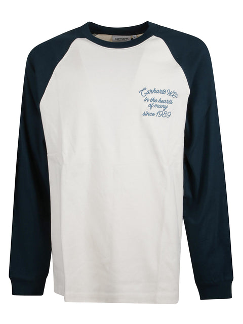 T-shirt in cotone con logo Carhartt Wip I035444 38YXX CARHARTT WIP 