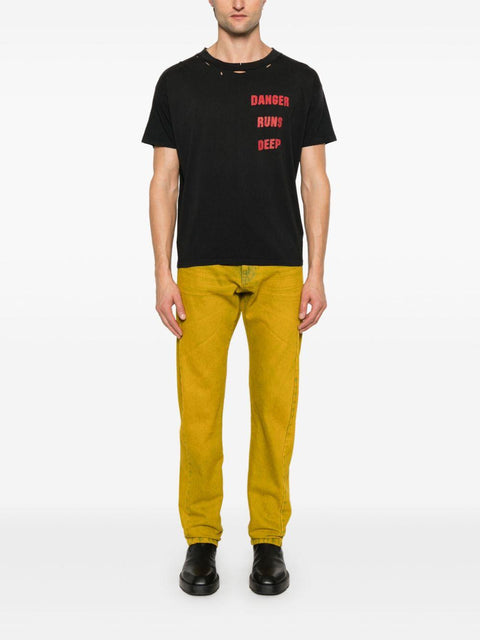 T-shirt in cotone con logo