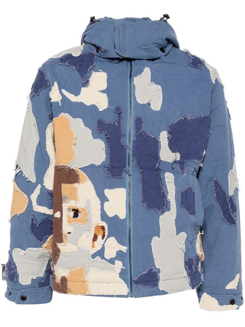KIDSUPER OW23PATCHWORKBLU