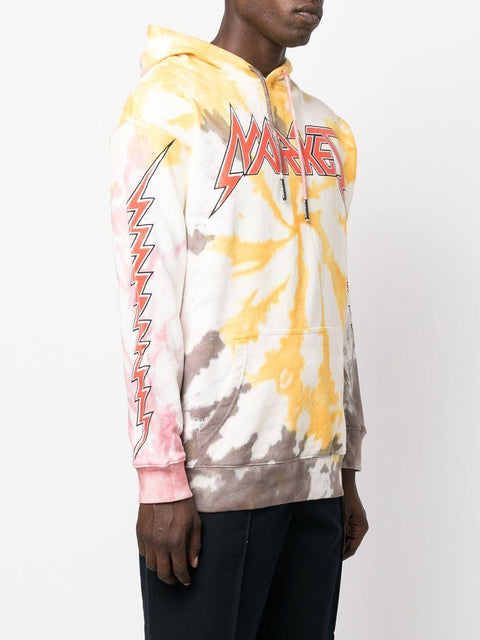 Felpa con fantasia tie dye 397000372 MULTICOLOR MARKET 