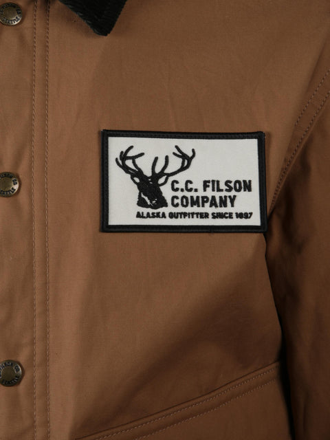 Giubbino in cotton oxfrod con inserto in lana check by Filson WPJ014051 1BEIGE JUNYA WATANABE 