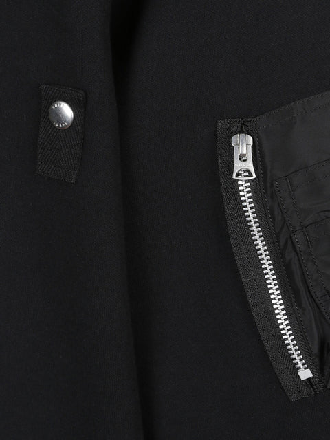 Maglia girocollo in cotone 2503789M 001 SACAI 