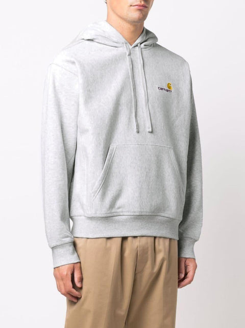 Felpa con logo American Script