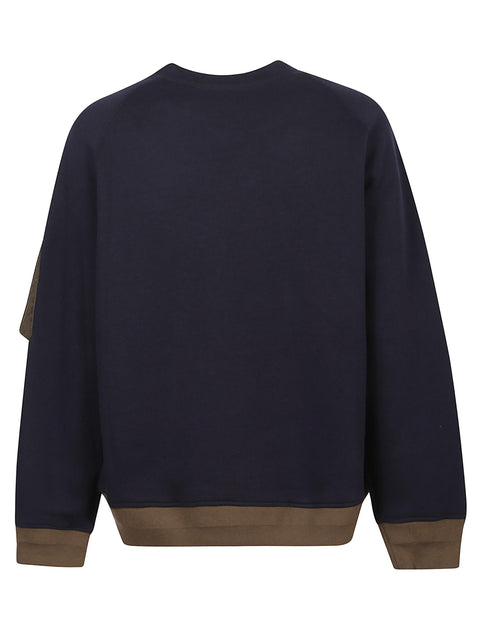 Maglia girocollo in cotone 2503789M 233 SACAI 