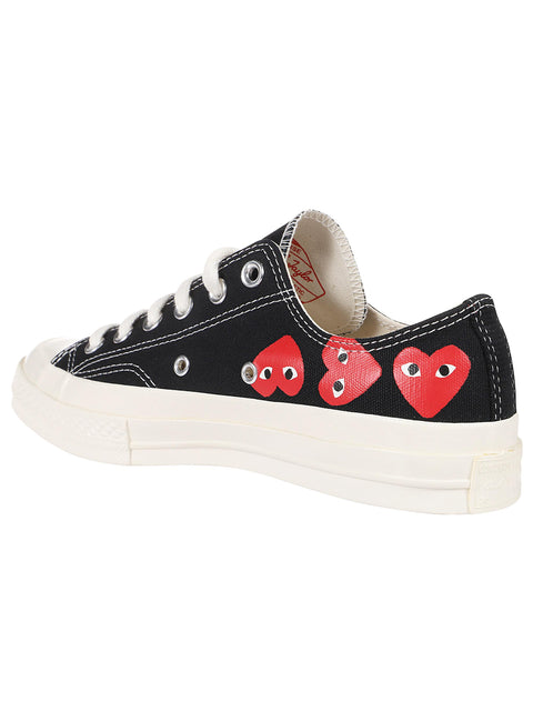 Sneaker con logo P1K126 AZK1260511BLACK COMME DES GARÇONS PLAY 