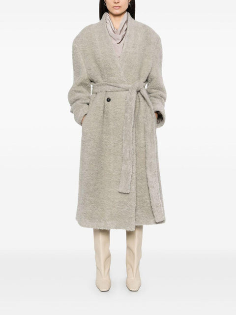 Cappotto senza bavero