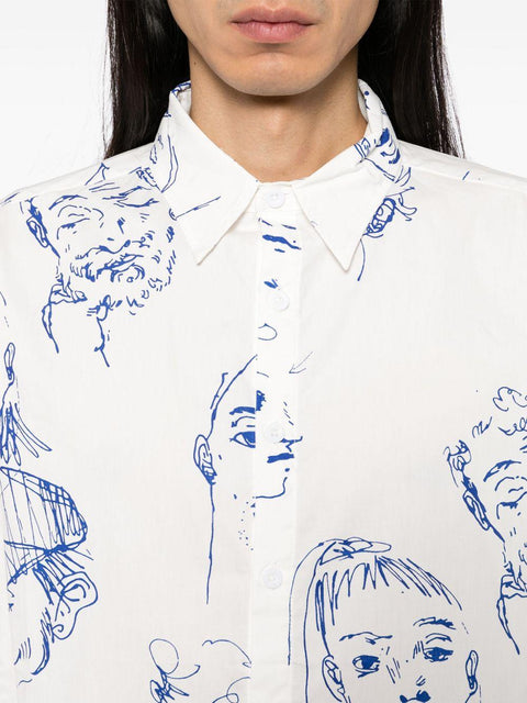 Camicia Doodle Faces