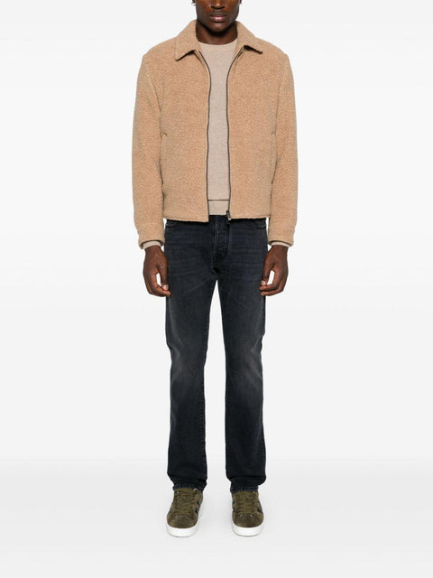 Maglione in lana beige CFWOKN0278 MRUF04697417 WOOLRICH 