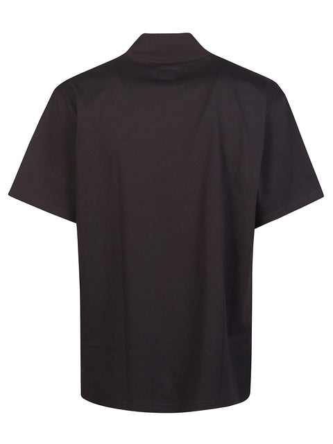 T-shirt con collo alto RW350 DKPURPLE NEEDLES 