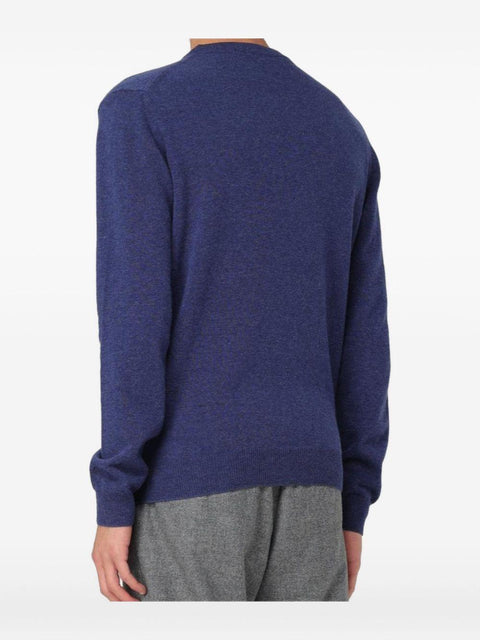 Maglia in lana blu CFWOKN0278 MRUF04693896 WOOLRICH 
