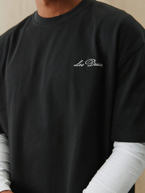 T-shirt Crew 100101222 100201 LES DEUX 