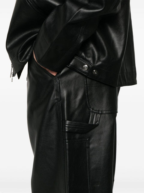 Pantalone Single Knee in vegan leather I034446 89XX CARHARTT WIP 