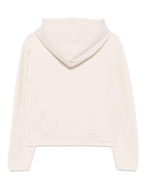 Felpa Varsity Zip-Up Hoodie Knit ERL10T023 LIGHTGREY ERL 