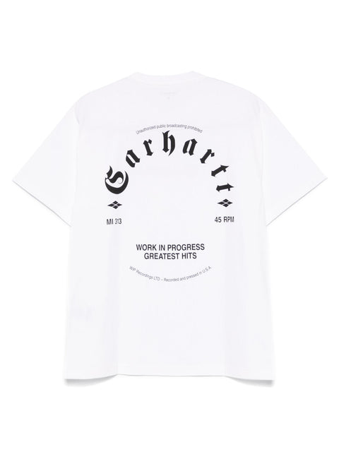 T-shirt 'Greatest Hits' con stampa logo goth I034394 00AXX CARHARTT WIP 