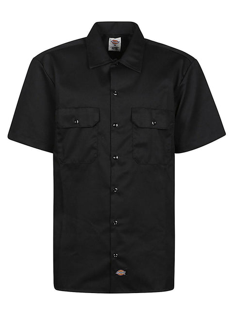 Camicia con logo DK0A4XK7 BLK1 DICKIES 
