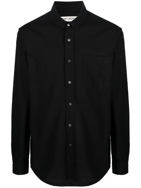 Camicia "Classic Shirt" COCSBS BLACK OUR LEGACY 