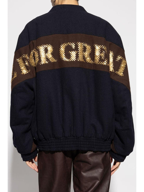 Bomber in lana