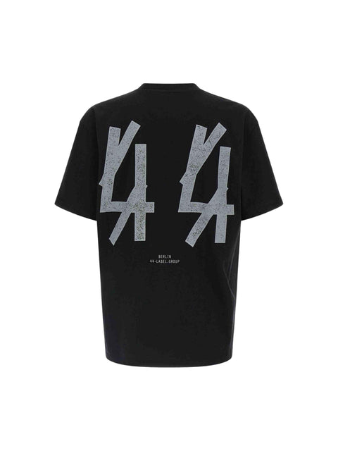 T-shirt in cotone con logo B0030556 FA582P661 44 LABEL GROUP 