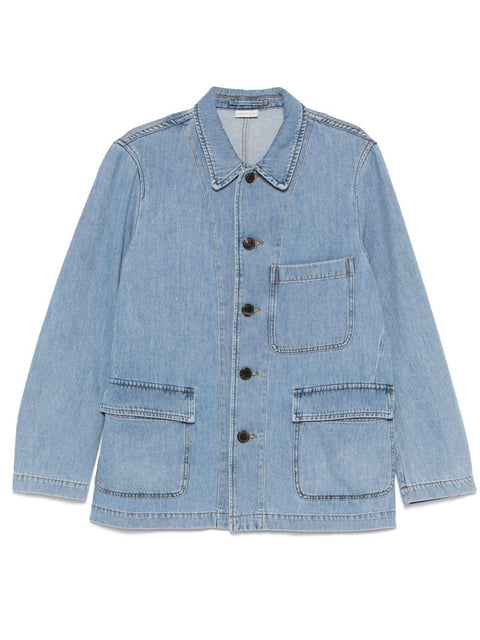 Giacca in denim 2510204291552 514 DRIES VAN NOTEN 